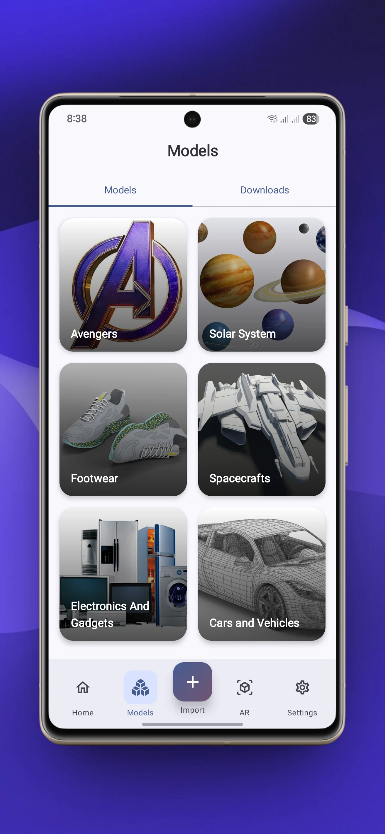 3D Viewer Pro - AR & Hologram screenshot